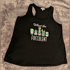 Warehouse Black Tank Top